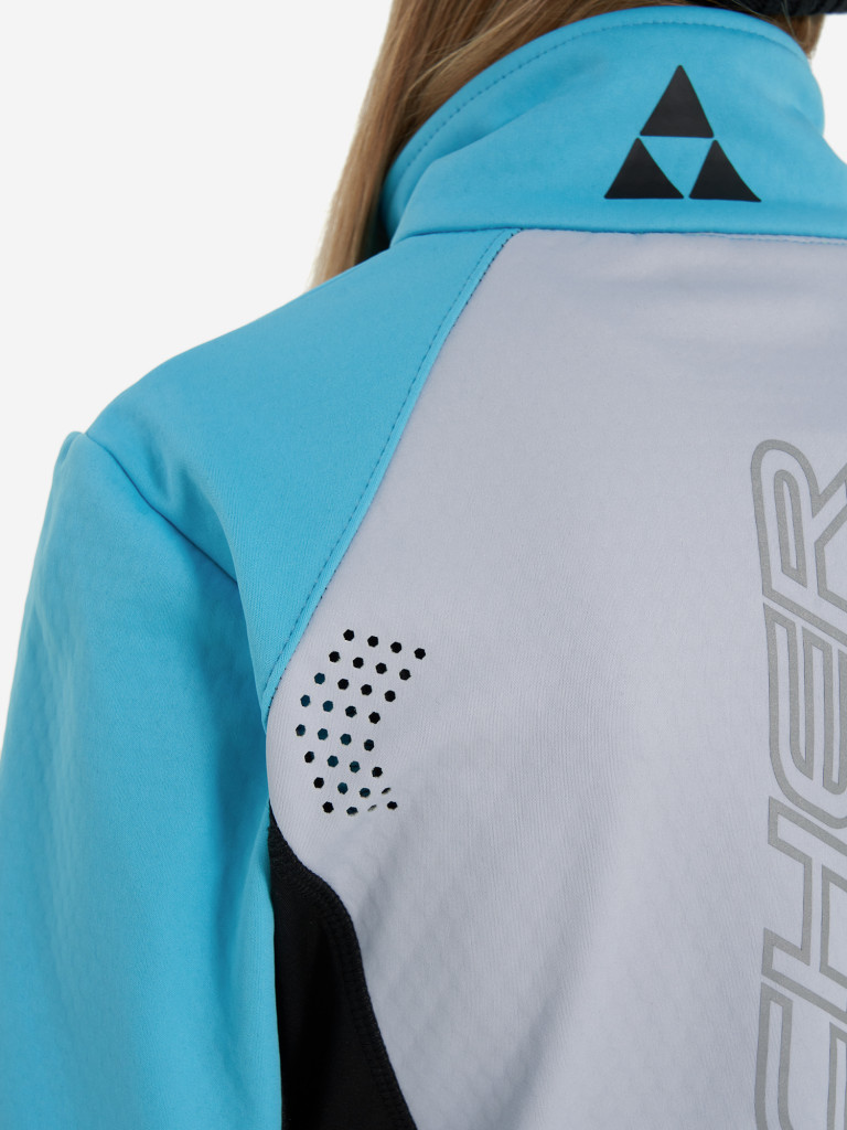 Куртка для беговых лыж для девочек Fischer