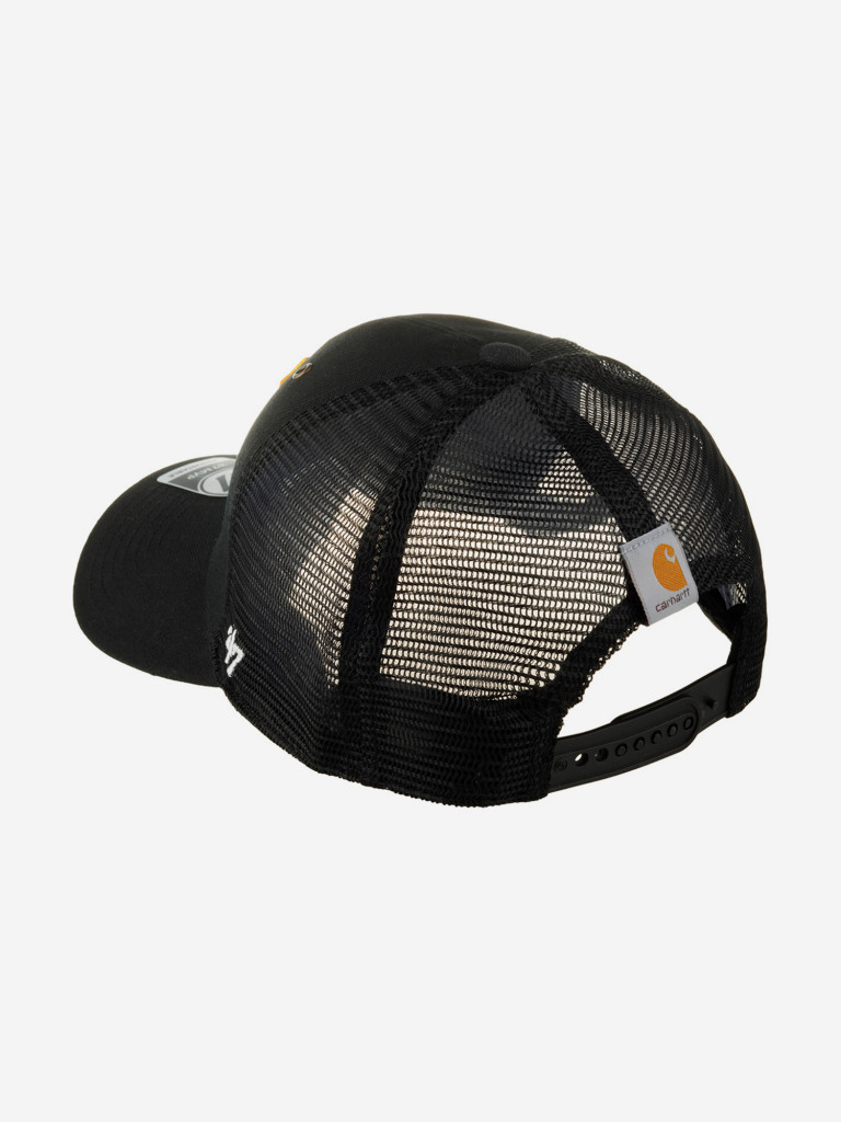Бейсболка с сеточкой 47 BRAND Carhartt collab Pittsburgh Pirates MLB (черный)