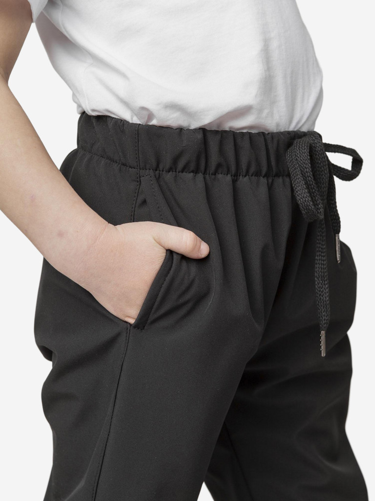 Брюки софтшелл для мальчика batik черный