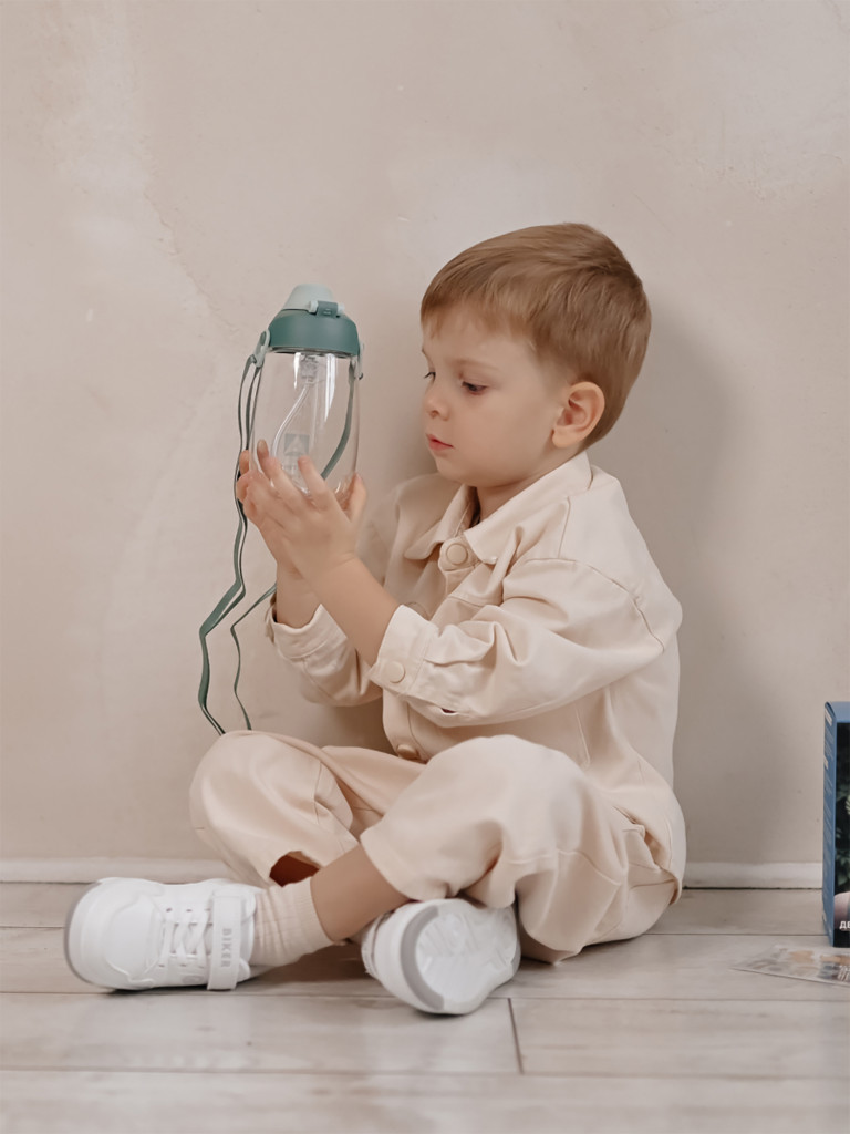 Бутылочка детская питьевая Арктика, тритановая (для напитков), 480 мл, хвоя