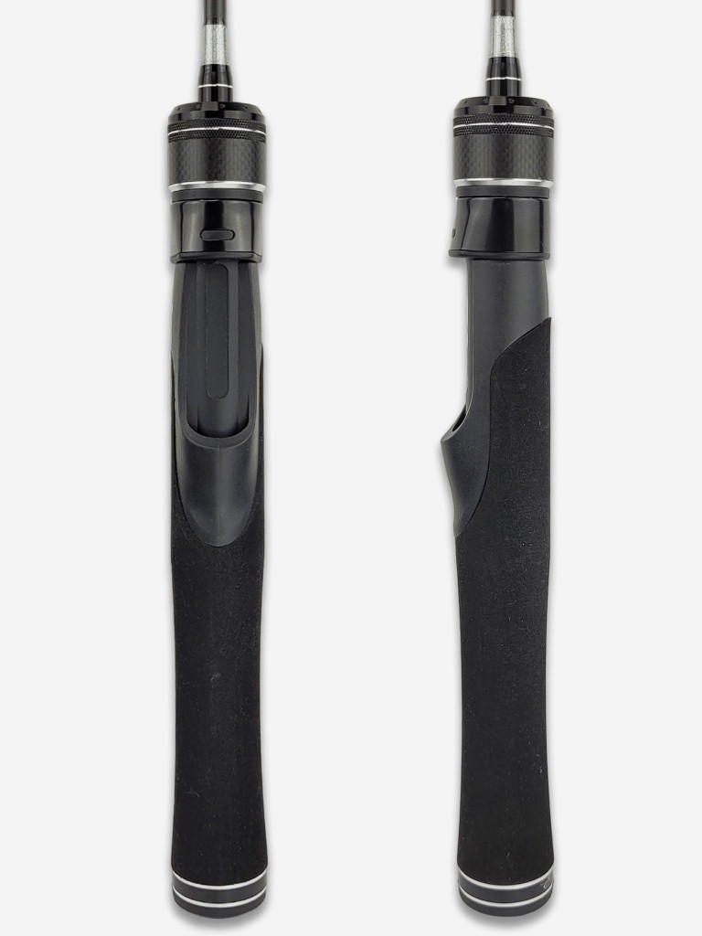 Спиннинг для рыбалки Fish Crystal ERMINE ERM602XUL-S-R1 (цельн. вершин.) 1.80м 0.3-1.0гр,2 секц.,рукоять: цельная