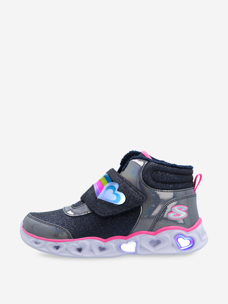 Кроссовки утепленные для девочек Skechers Heart Lights