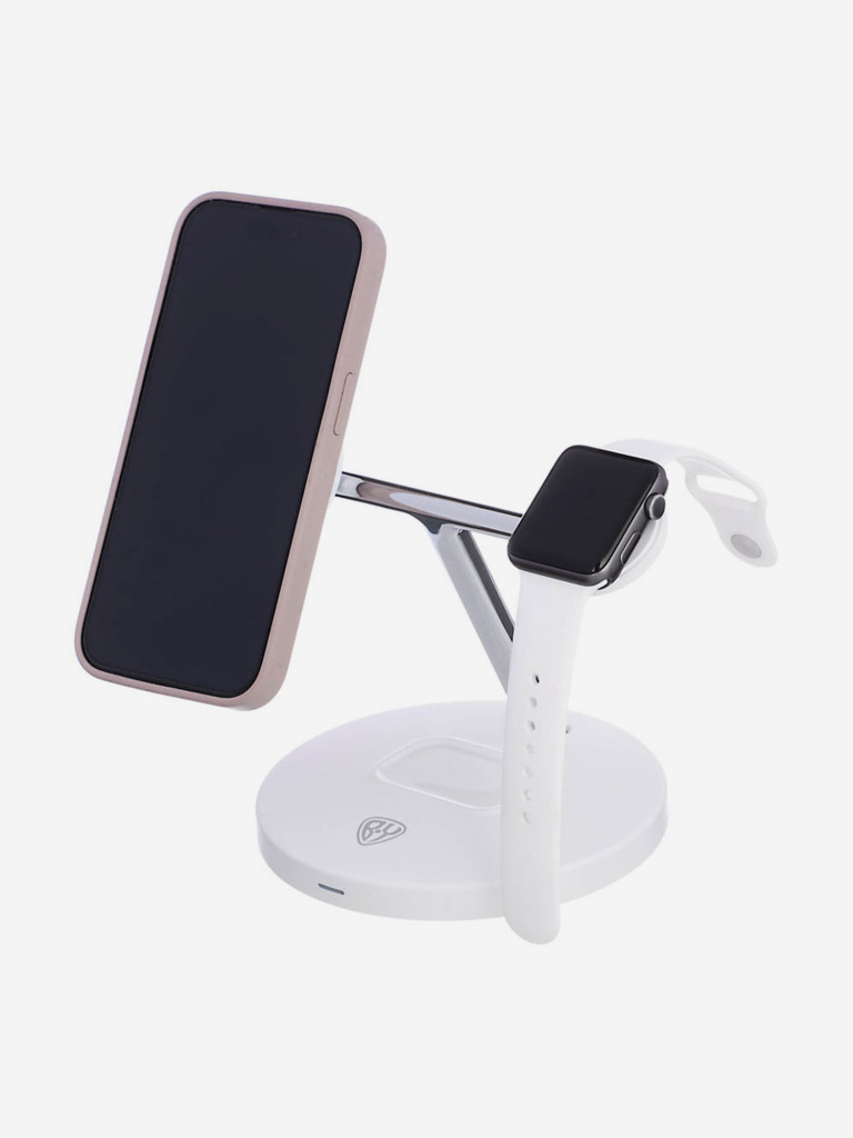 BY Беспроводное зарядное устройство 3в1 Space MAG Home, 15W, стойка