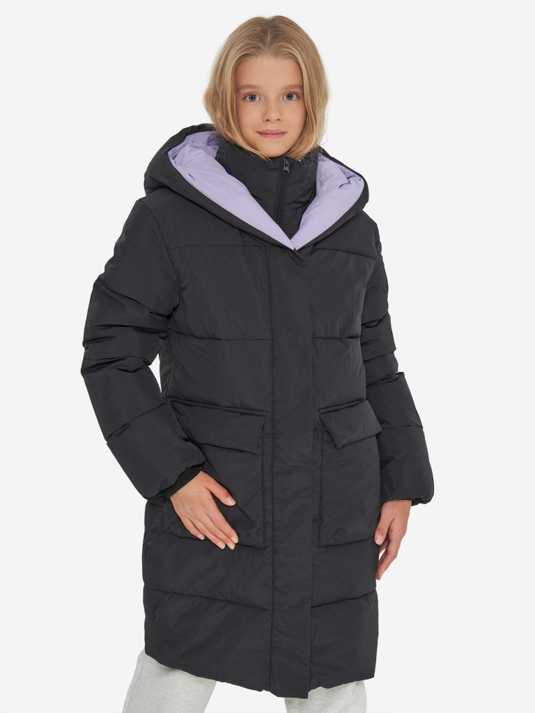 Пальто утепленное для девочек Oldos!