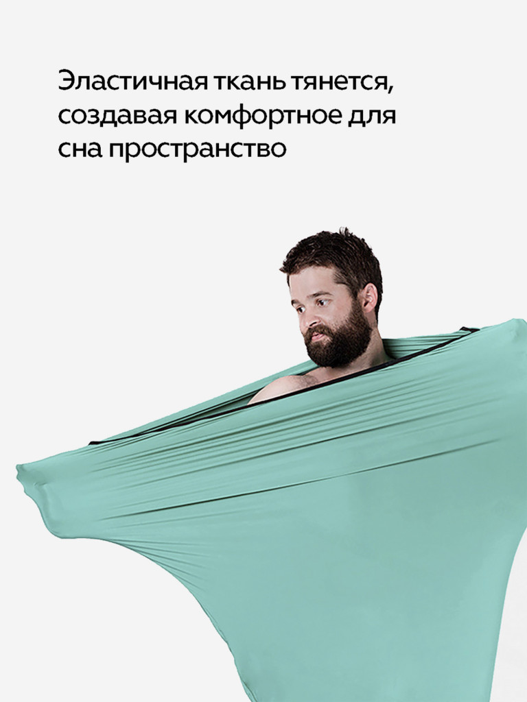 Вкладыш для спального мешка Naturehike , серый