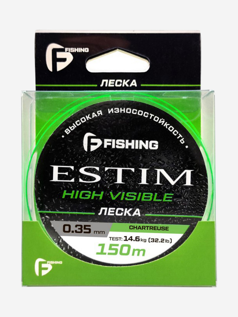 Леска Estim Neon F-FISHING 150м 0,35мм 14,6кг/32,2lb
