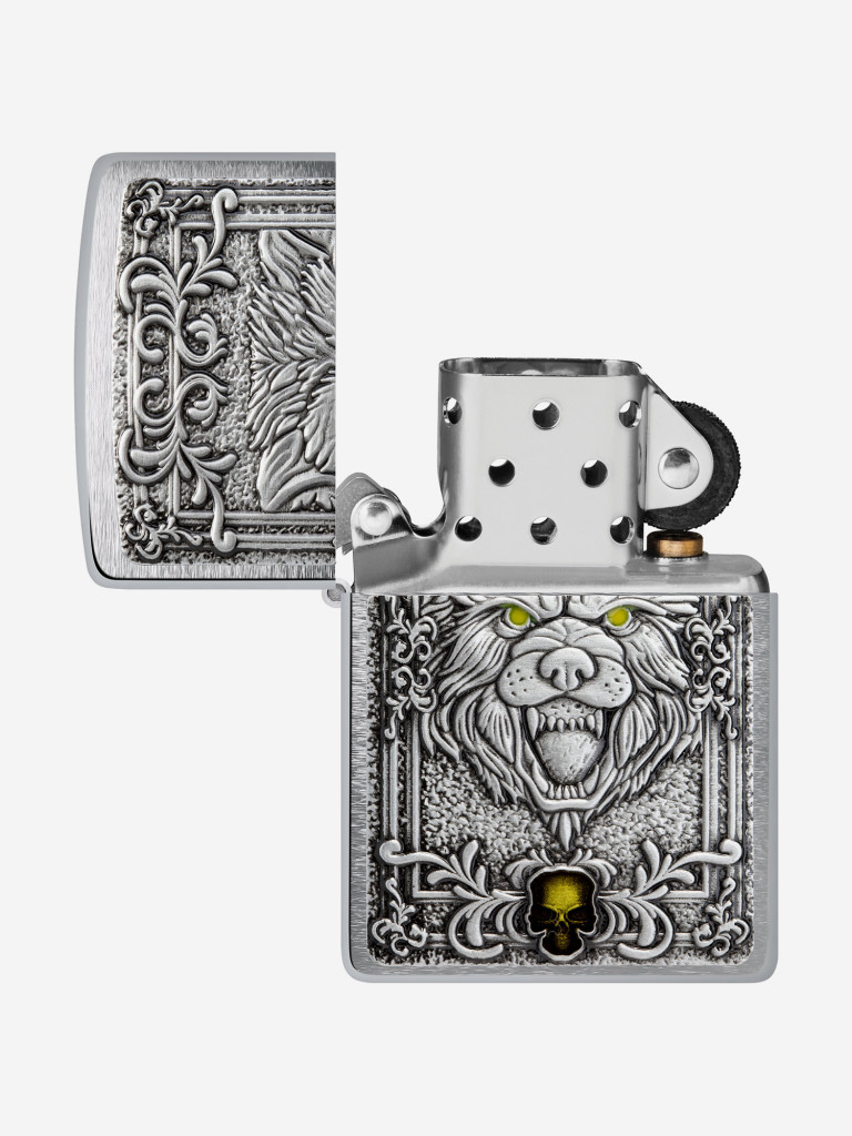 Зажигалка бензиновая ZIPPO 48690 Wolf Emblem