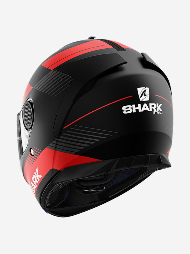 Мотошлем интеграл SHARK SPARTAN 1.2 STRAD MAT Black/Red