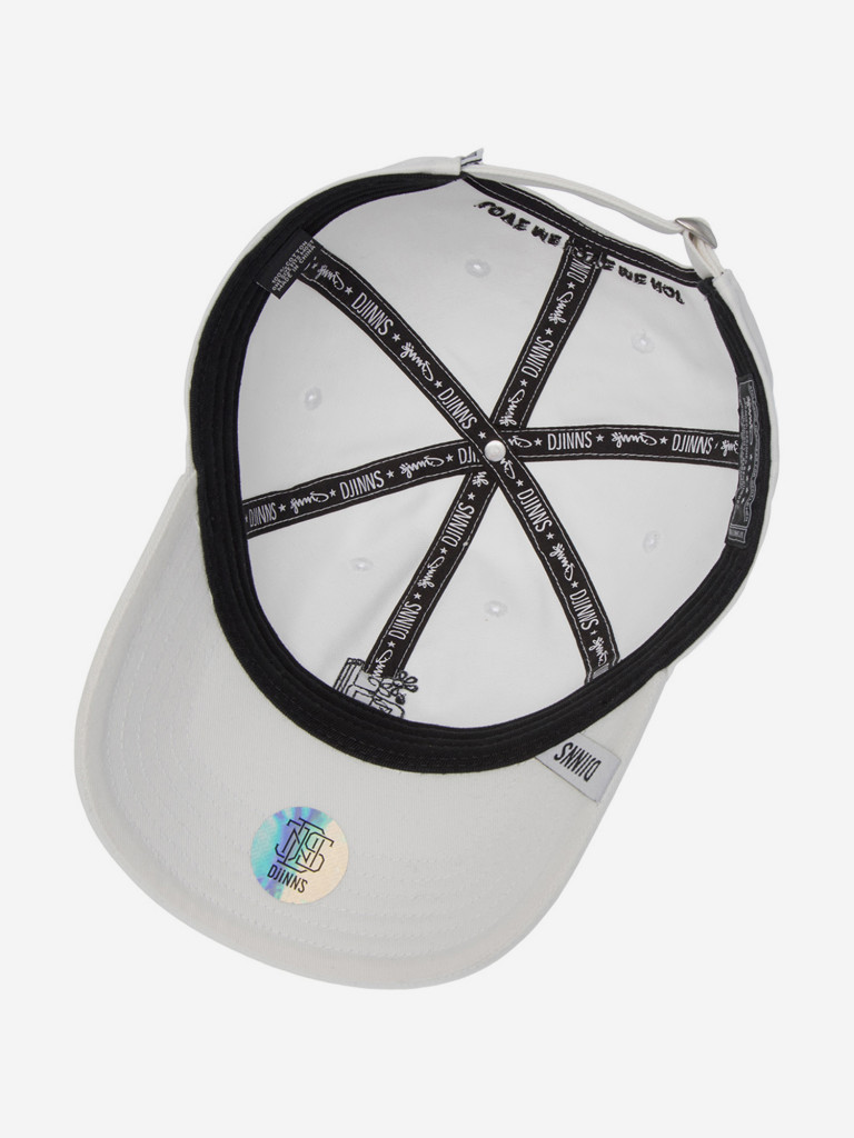 Бейсболка DJINNS Dad Cap LoveMeNot (белый)