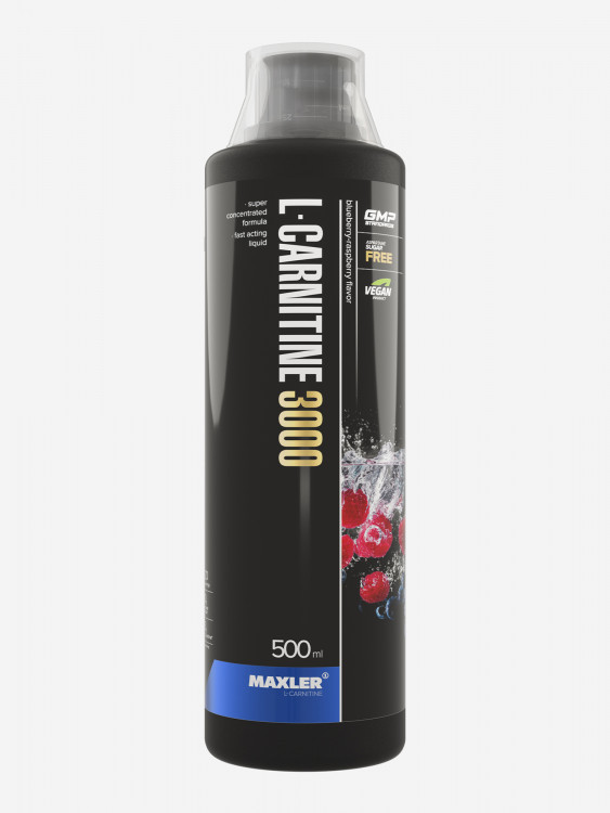 МАКСЛЕР Л-Карнитин 3000 (вкус: черника-малина) / MAXLER L-Carnitine 3000 (Blueberry Raspberry) 500 мл