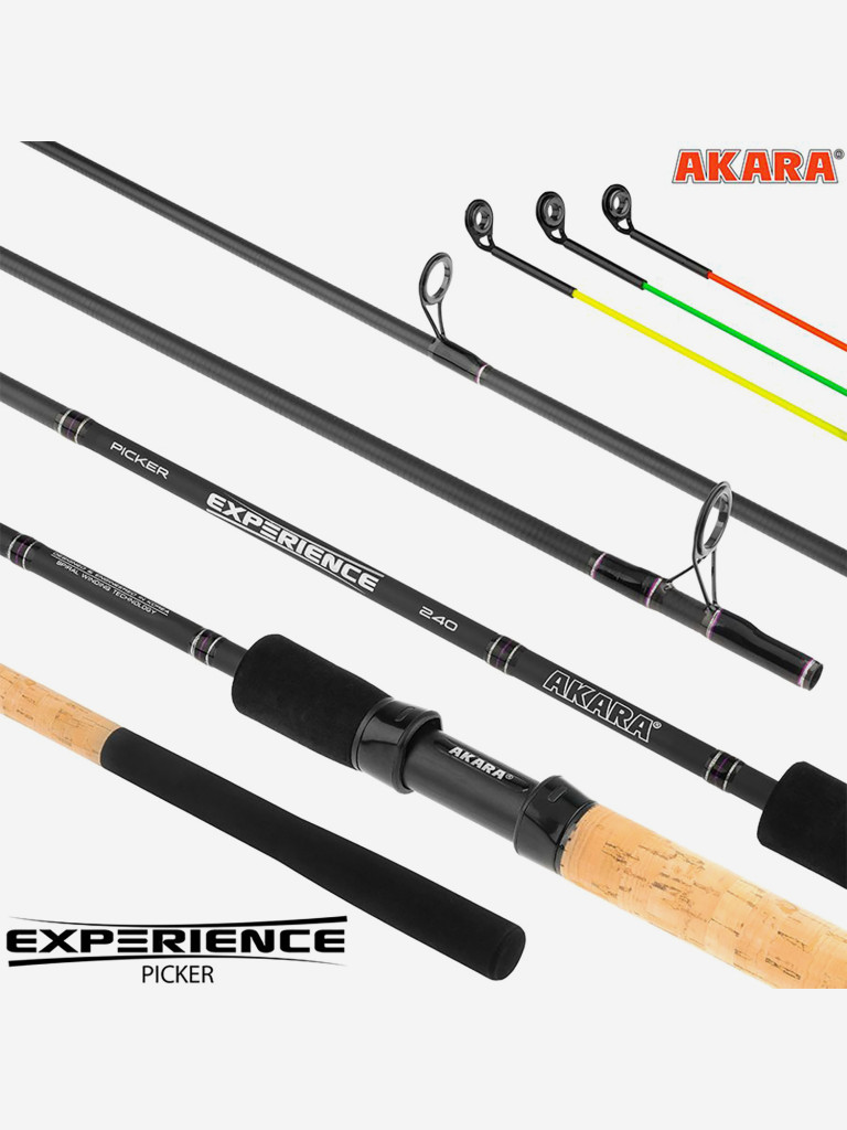 Удилище штекерное фидерное Akara Experience Picker TX-30 2,4м. (10-20-30)