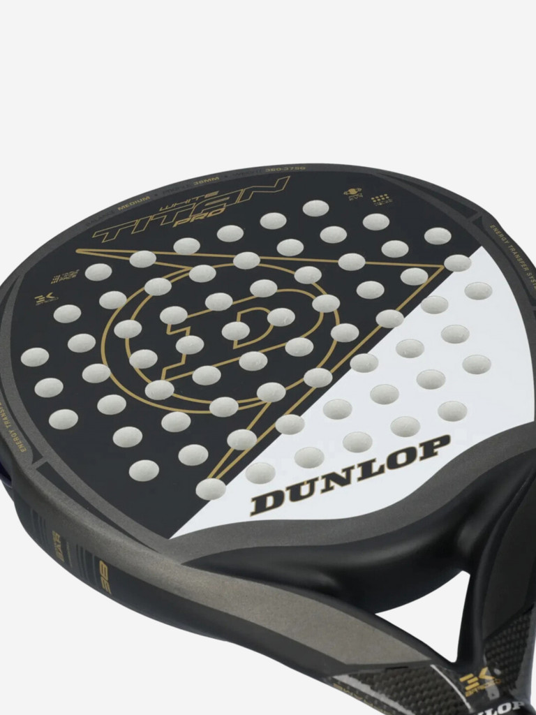 Ракетка для падела Dunlop Titan Pro White 2024