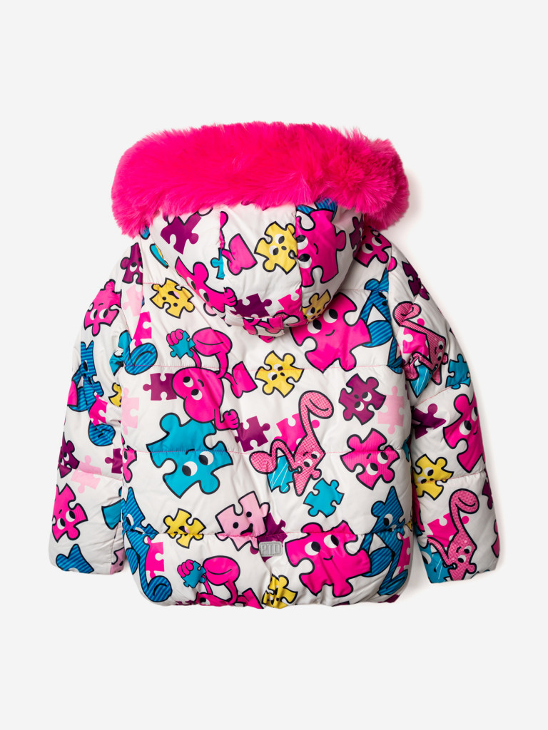 Комплект зимний для девочек: куртка, полукомбинезон PlayToday