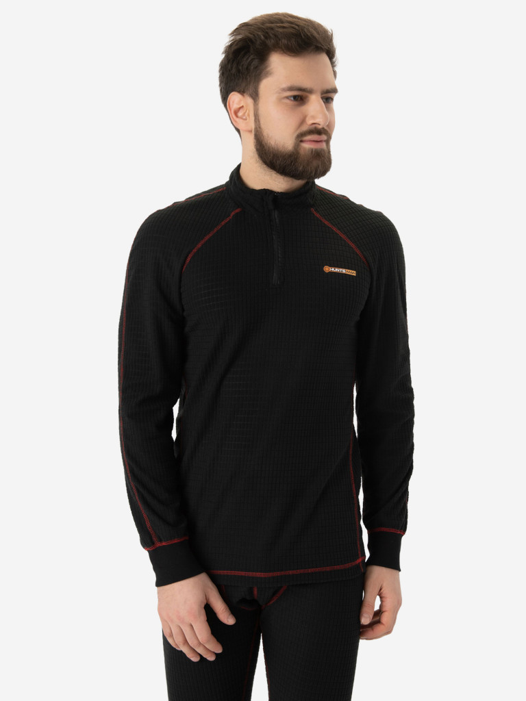 Термобелье HUNTSMAN Thermoline ZIP мужское на молнии флисовое второго слоя для охоты и рыбалки