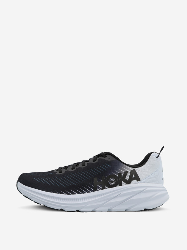 Кроссовки мужские Hoka One One Rincon 3 черный/белый цвет — купить за 15119 руб. со скидкой 30 %, отзывы в интернет-магазине Спортмастер