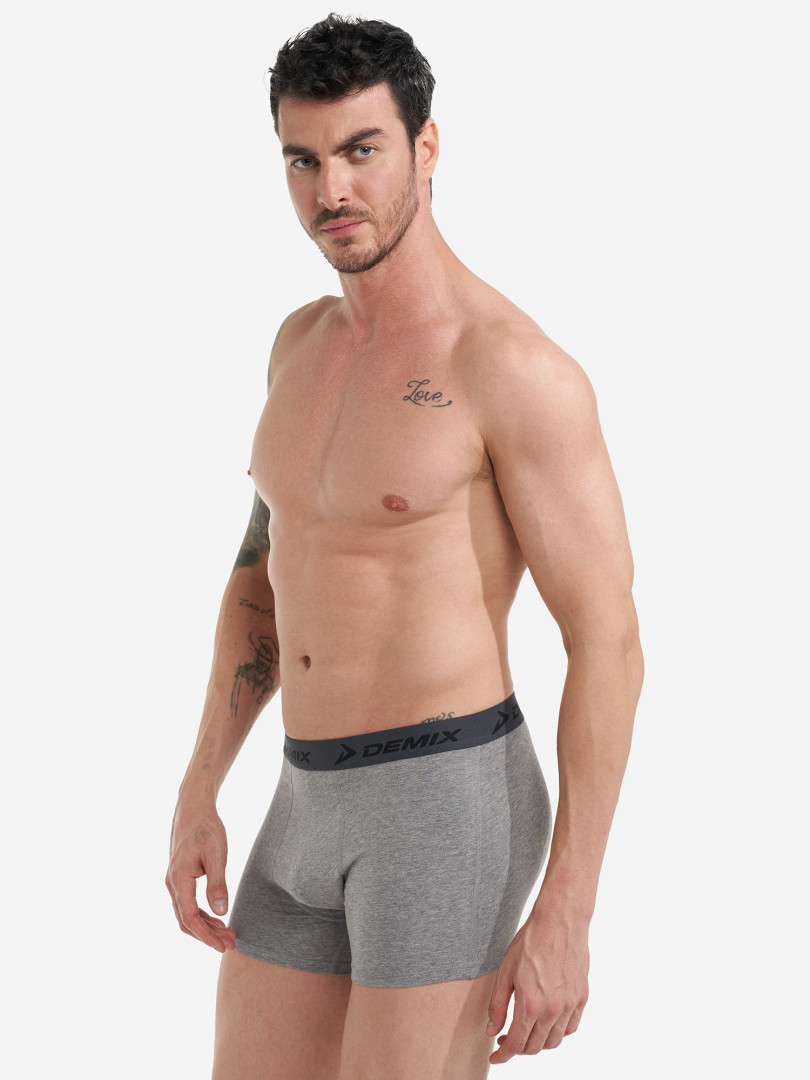 

Трусы мужские Demix, 2 штуки, Серый