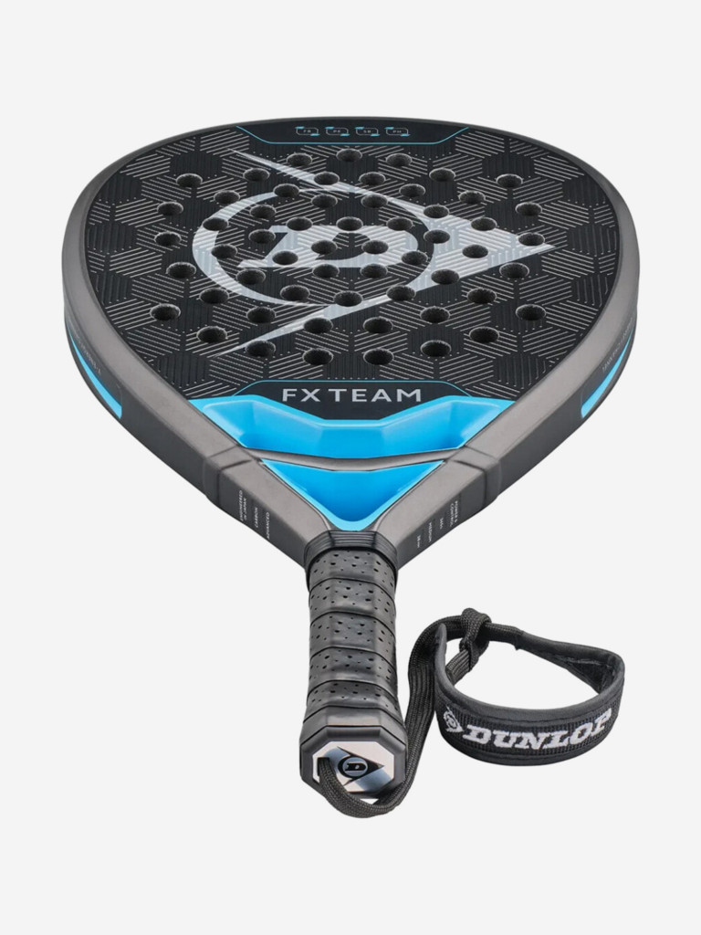 Ракетка для падел-тенниса Dunlop FX Team Gun Metal Cyan Metallic