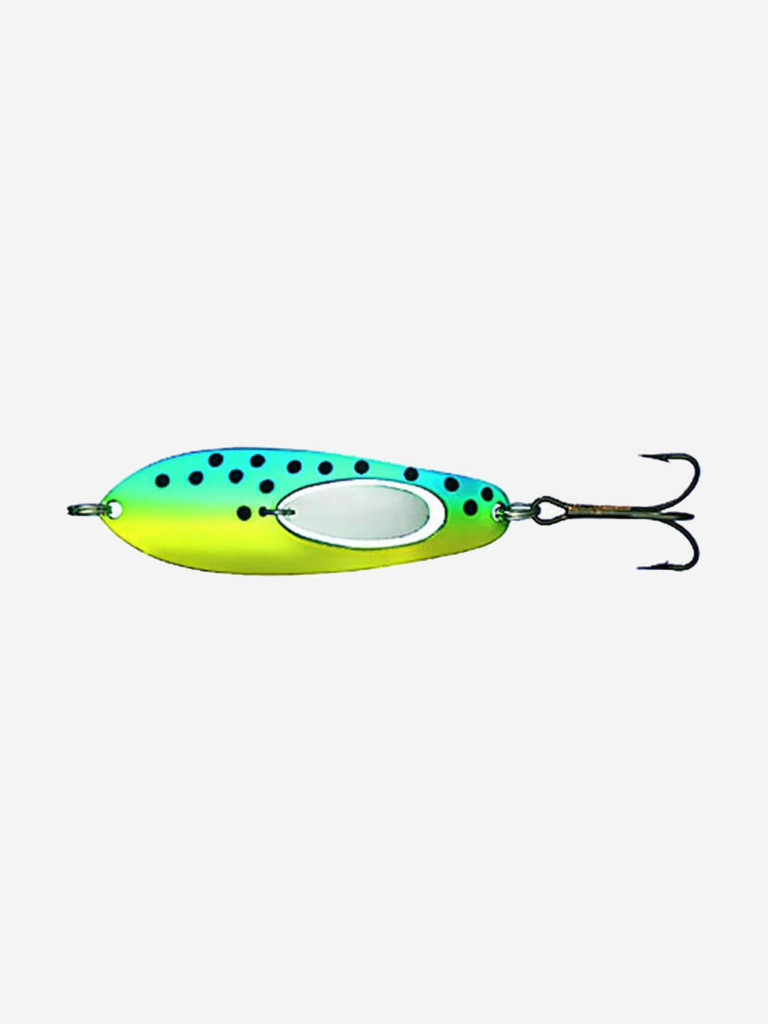 Блесна для рыбалки Kuusamo Taimen SUPER 75/17 GR/BLU/S (колеблющаяся)