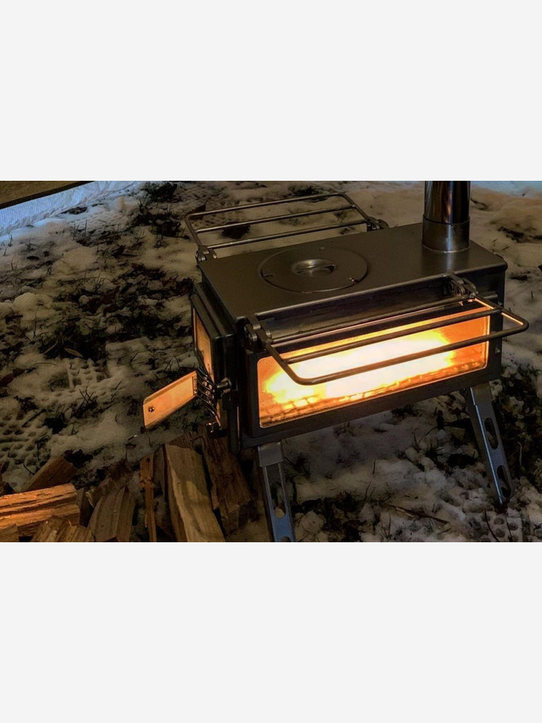 Походная печь-камин Winnerwell Nomad Small View, Dтр 53 мм., нерж. ст. AISI 304