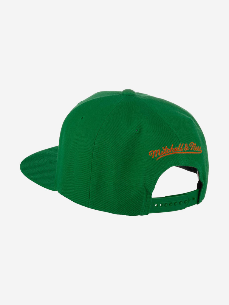 Бейсболка с прямым козырьком MITCHELL NESS 6HSSSH21296-SSUGREN Seattle Supersonics NBA