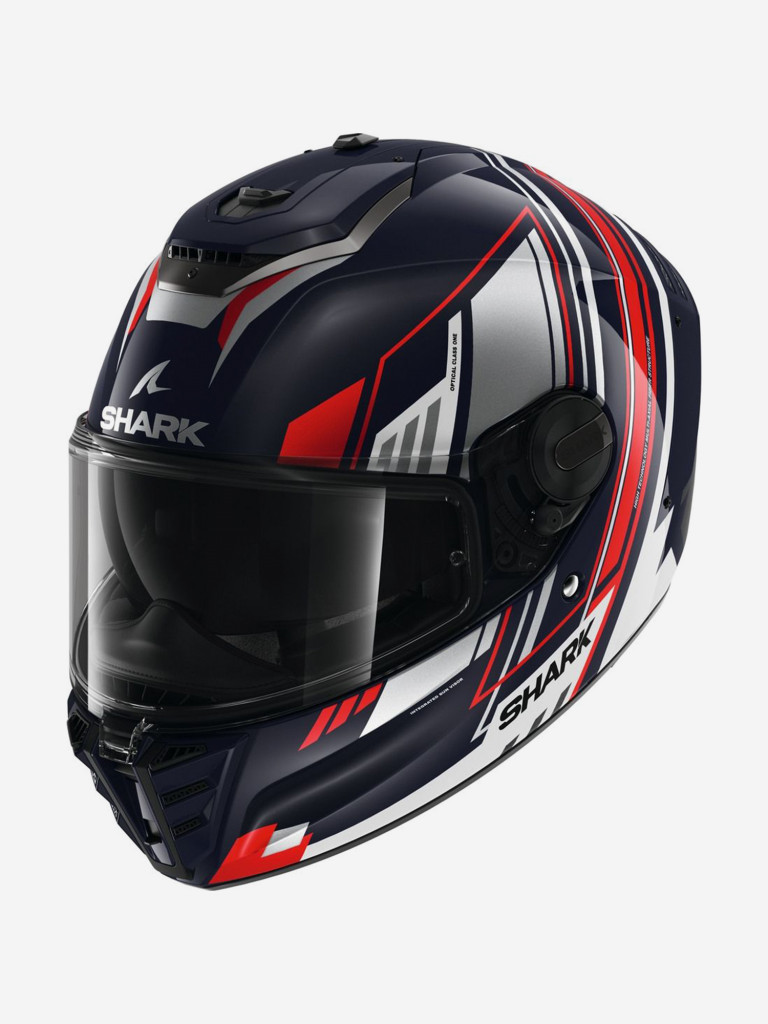 Мотошлем интеграл Shark SPARTAN RS BYRHON Blue/White/Chrome