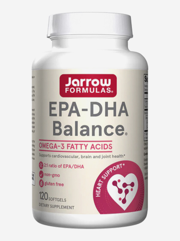 Омега-3, рыбийжир, ЭПА, ДХА, Jarrow Formulas EPA-DHA Balance 120 softgels