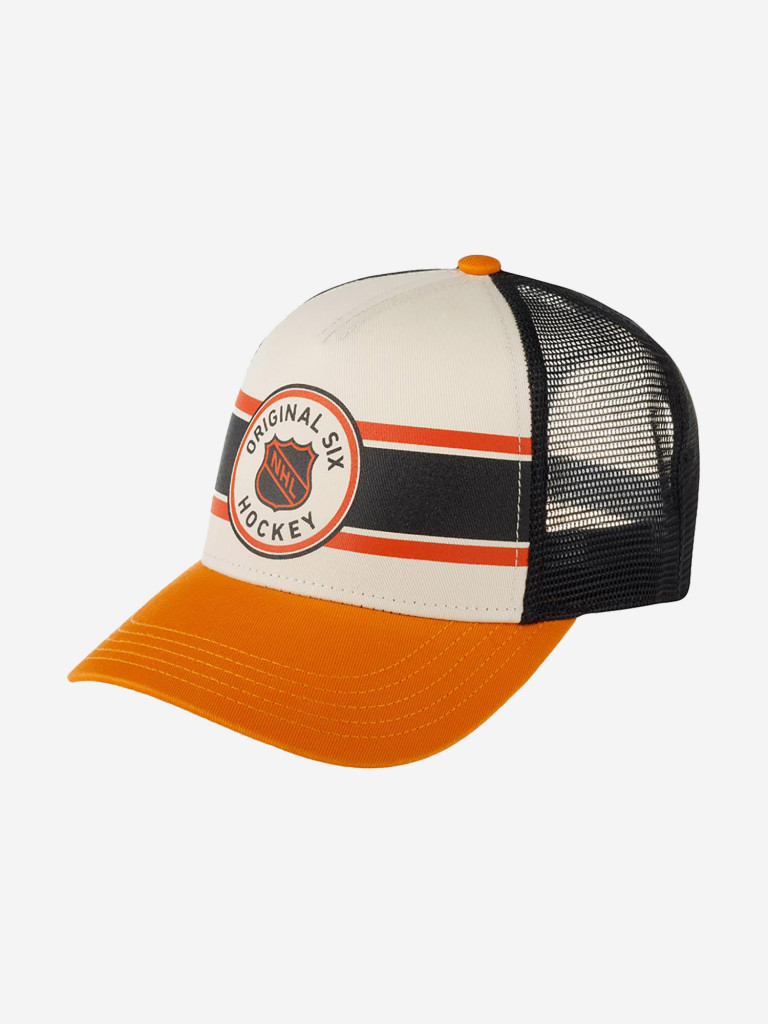 Бейсболка с сеточкой AMERICAN NEEDLE 21001A-NHL Original 6 Sinclair NHL (оранжевый)