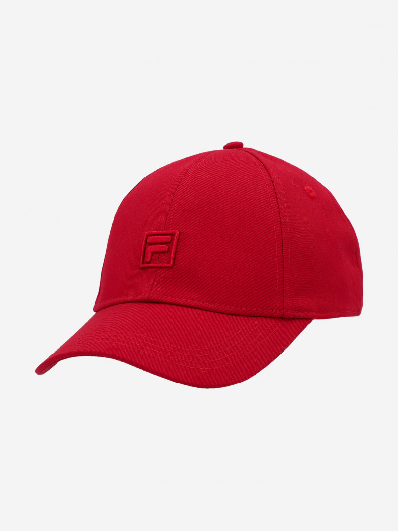 фото Бейсболка fila, красный