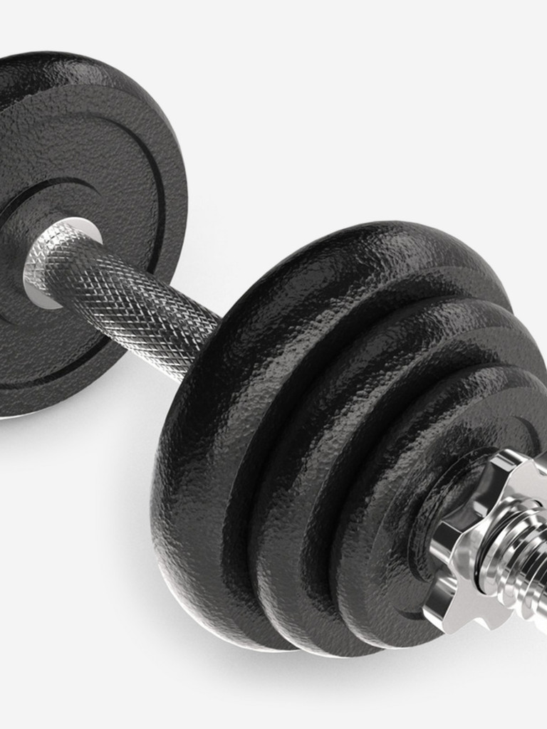 Набор гантелей и штанга UNIX Fit в кейсе 50 кг
