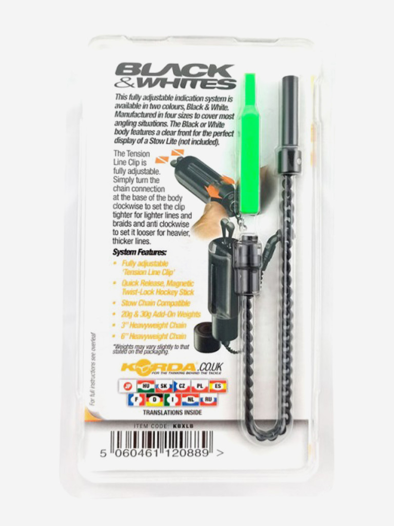 Механический индикатор поклевки KORDA Bobbin Black XL