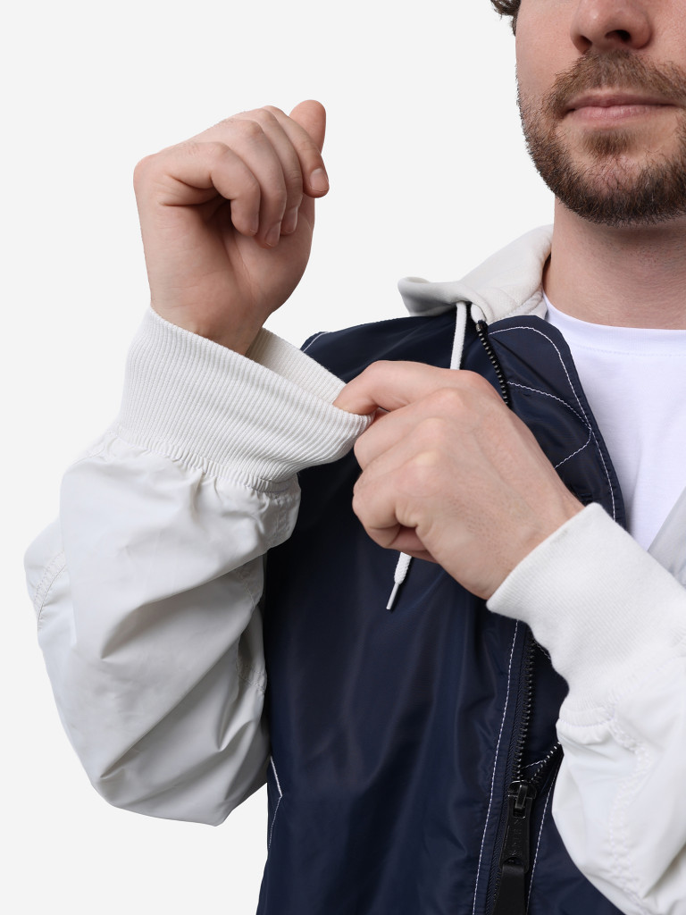 Ветровка мужская L-2B Hooded Relaxed Varsity Alpha Industries