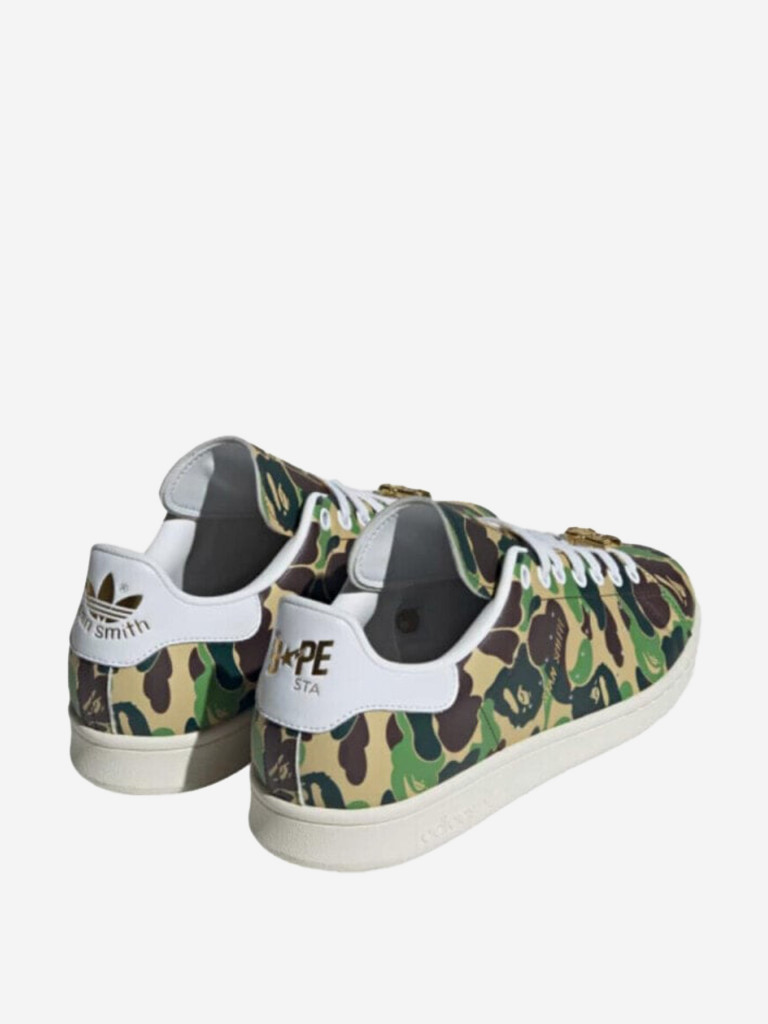Кроссовки Adidas Stan Smith Bape Abc