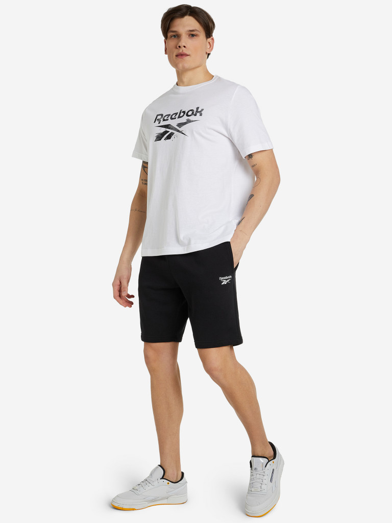 Шорты мужские Reebok Left Leg Logo Short арт. HG4453 черный