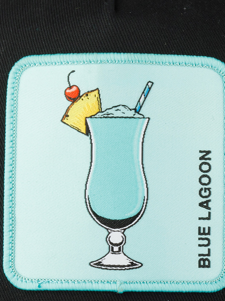Бейсболка с сеточкой CAPSLAB CL/0/1/CAS2/LA1 Cocktails Blue lagoon (черный)