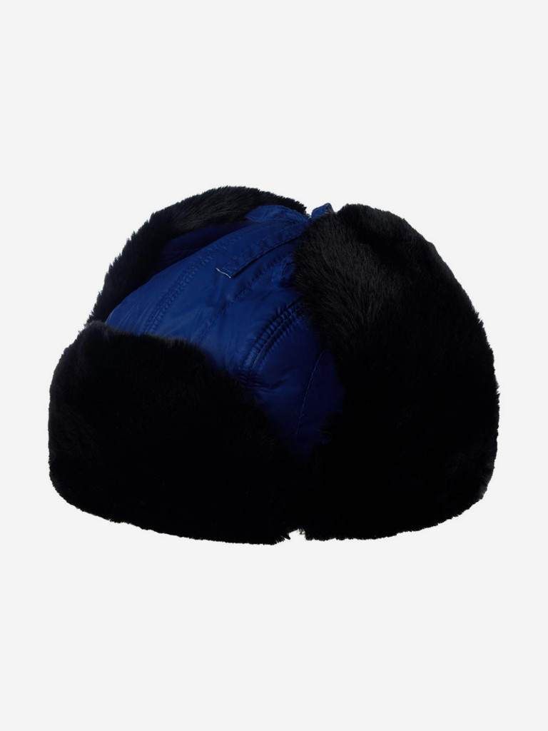 Шапка-ушанка STETSON 9295901 BOMBER CAP GLASS FIBER (синий)