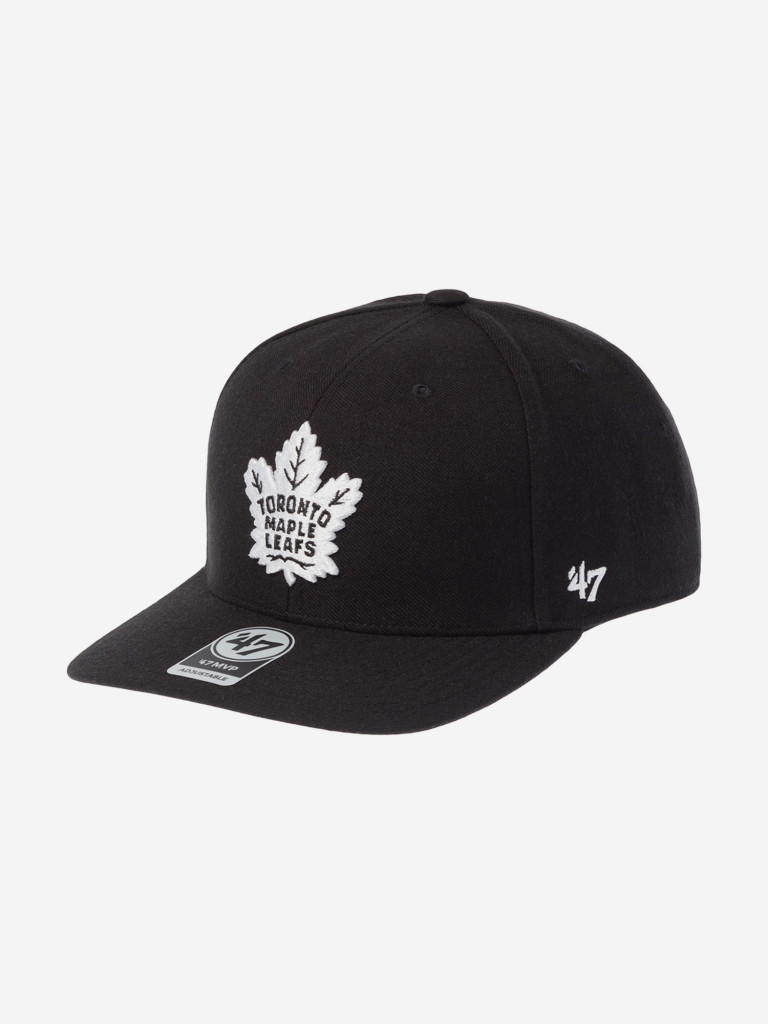 Бейсболка с прямым козырьком 47 BRAND H-NSHOT18WBP-BKW Toronto Maple Leafs NHL