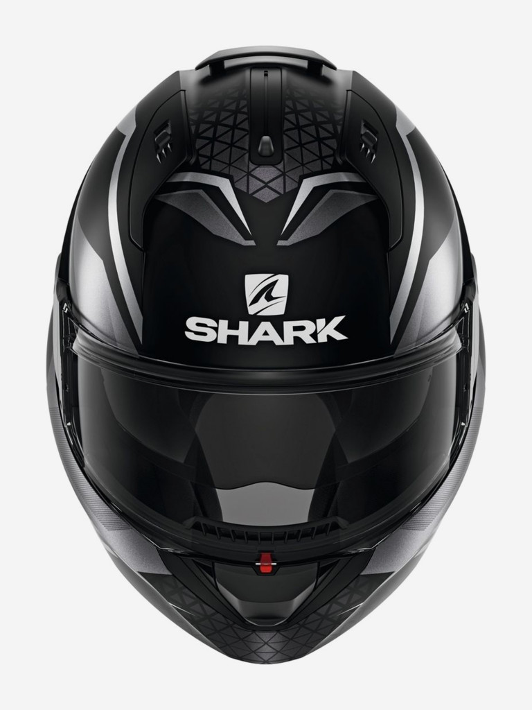 Мотошлем трансформер модуляр SHARK EVO ES YARI Mat Black/Antracite/Antracite