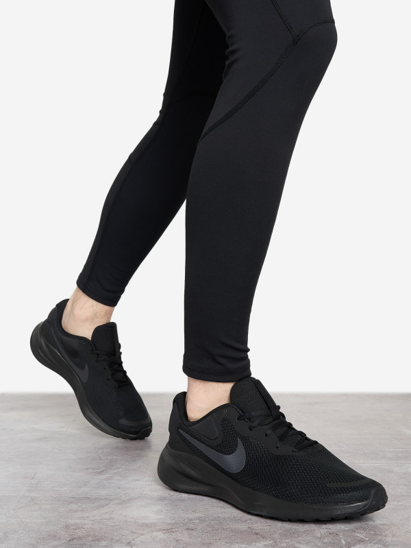 Кроссовки мужские Nike Revolution 7 арт. FB2207 черный цвет — купить за 10799 руб. со скидкой 10 %, отзывы в интернет-магазине Спортмастер