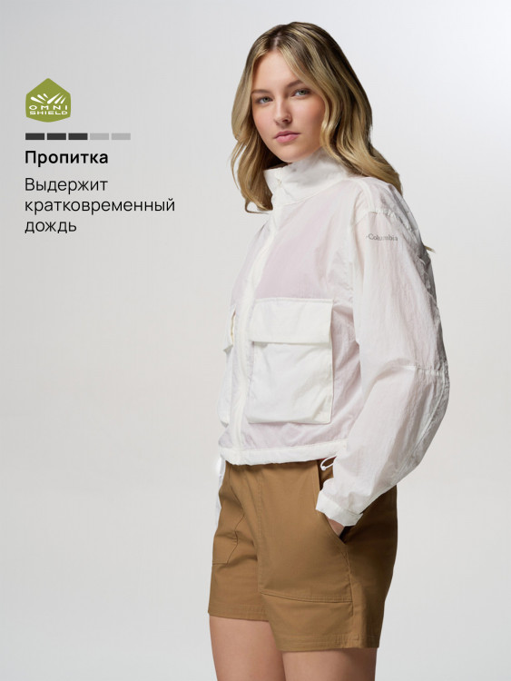 Ветровка женская Columbia Paracutie Cropped Cargo Windbreaker