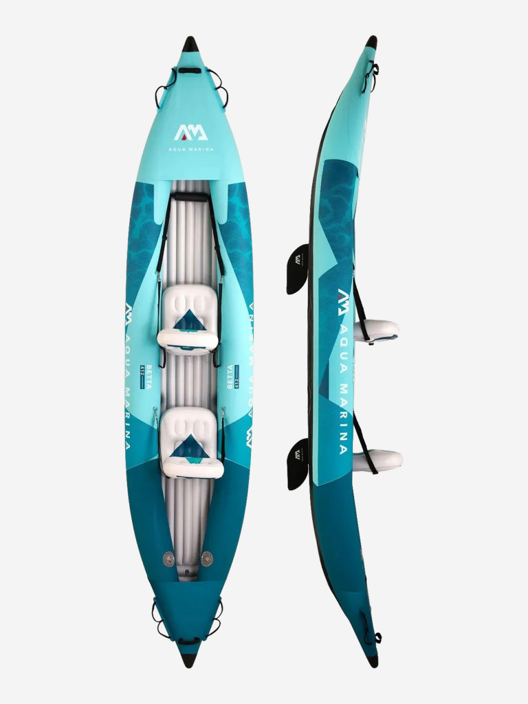 Каяк надувной Aqua Marina BETTA 2026, 412 см, двухместный