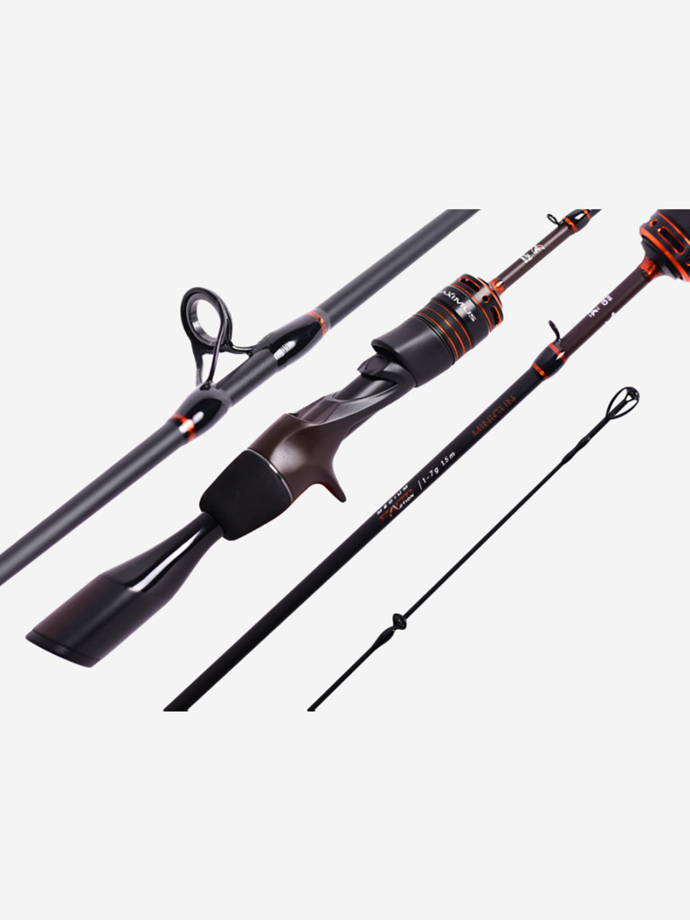 Удилище для рыбалки кастинговое Maximus MINIGUN 18UL 1,8m 1-7g (top solid)