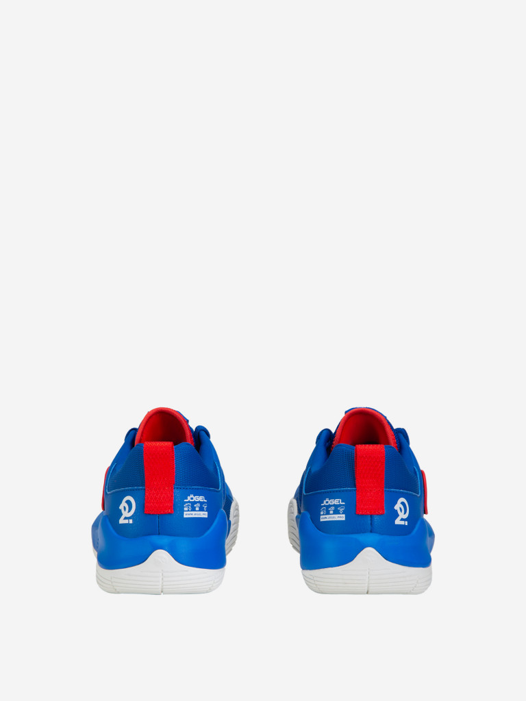 Кроссовки баскетбольные Jogel Launch LOW, цвет синий/красный