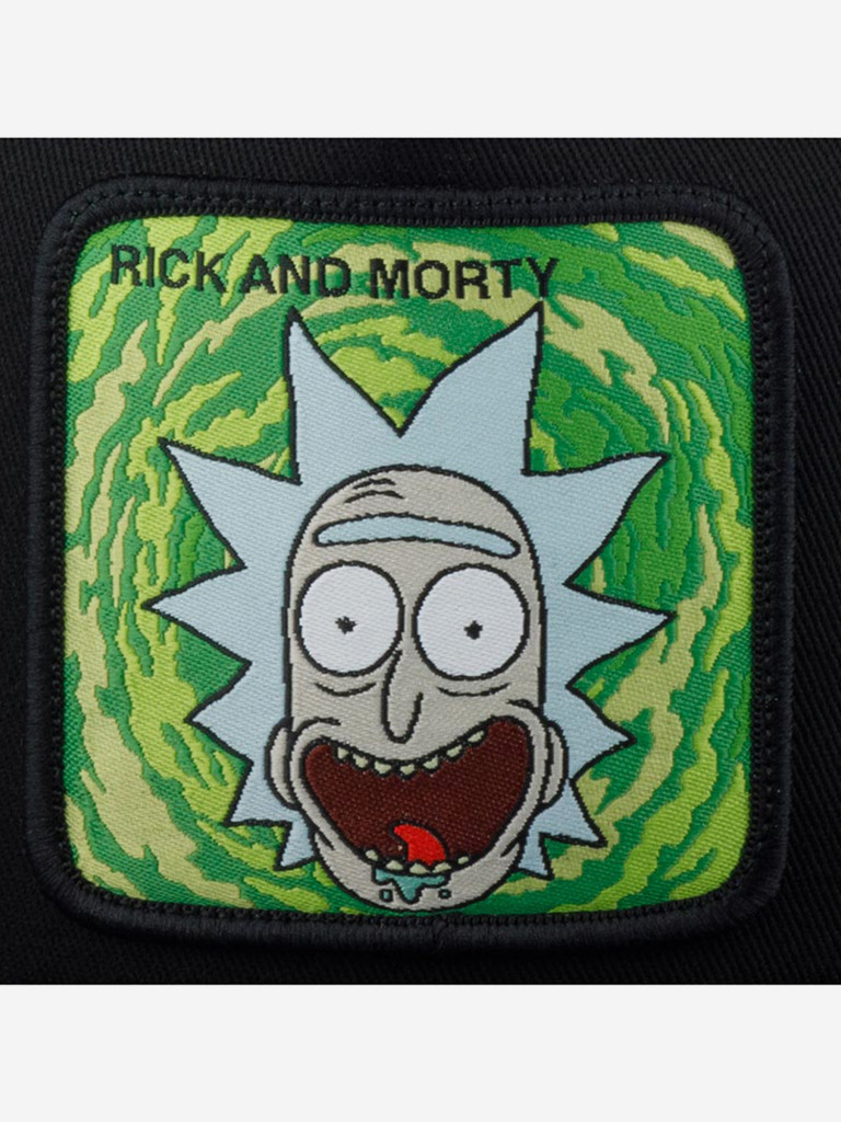 Бейсболка с прямым козырьком CAPSLAB CL/REM2/1/CASF/RI1 Rick and Morty Rick