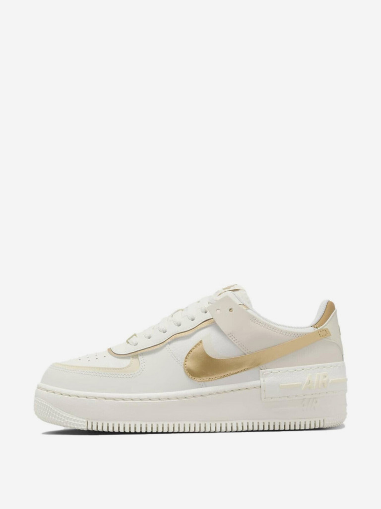 Кроссовки Nike Air Force 1 Shadow 'Sail Metallic Gold'