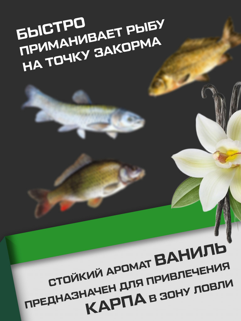 Прикормка для рыбы F-FISHING PRO Carp Ваниль 1кг