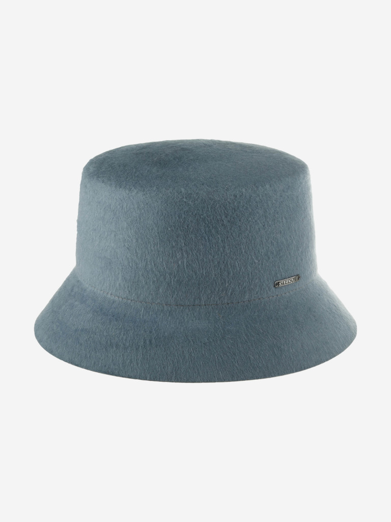Панама STETSON 1818101 BUCKET WOOLFELT/MOHAIR (серый)