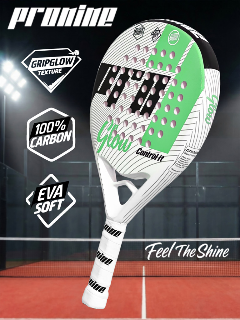 Ракетка для падел тенниса Pronine Control it GLOW Mint