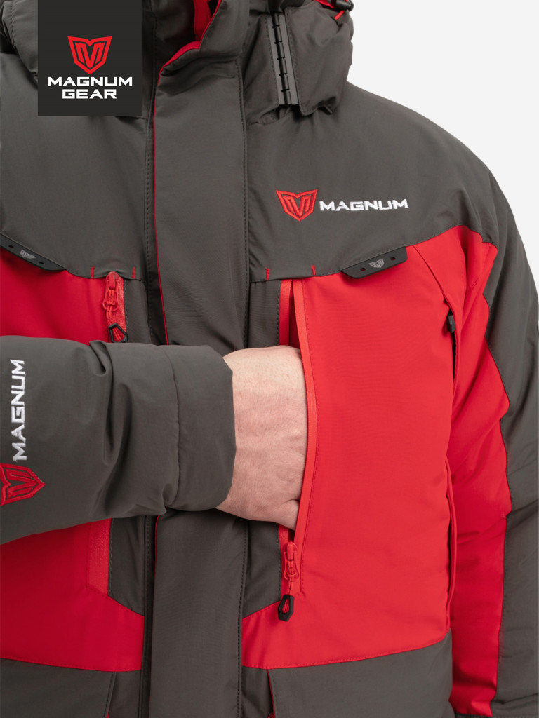 Костюм для рыбалки MAGNUM GEAR TITAN 2 -45° С красный