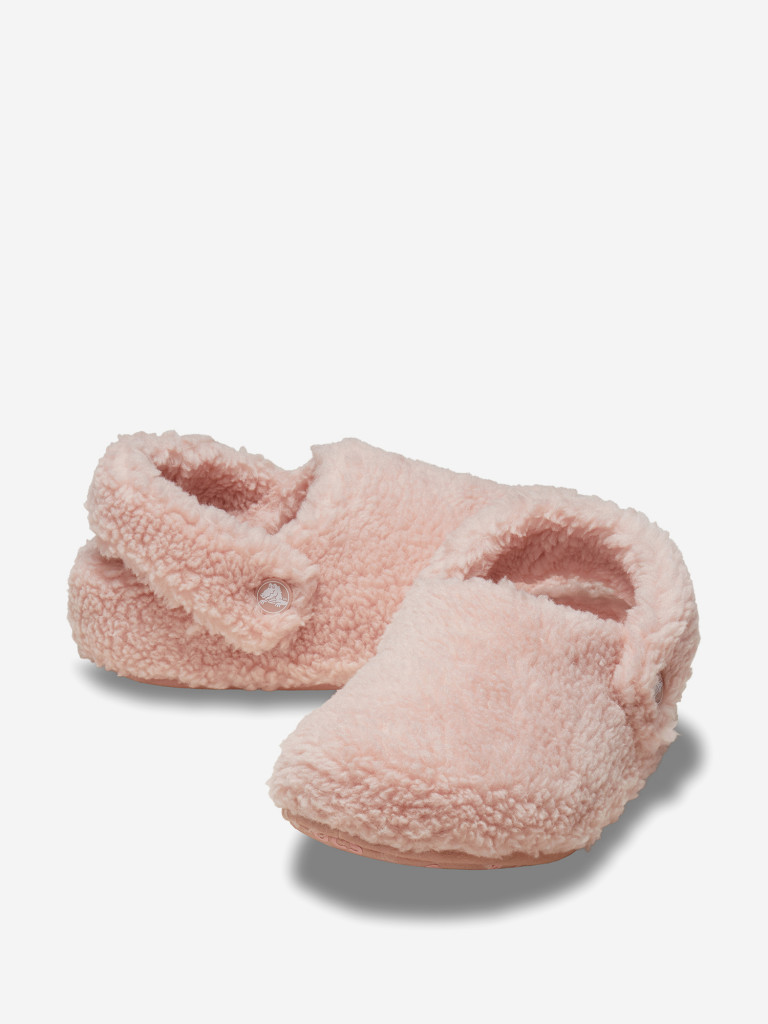 Клоги для девочек Crocs Classic Cozzzy Slipper K
