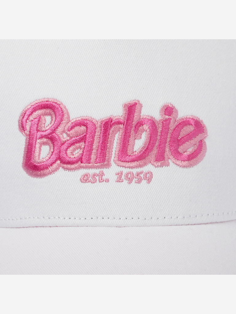 Бейсболка с сеточкой CAPSLAB CL/BA1/2/CT/BAR9 Barbie (белый)